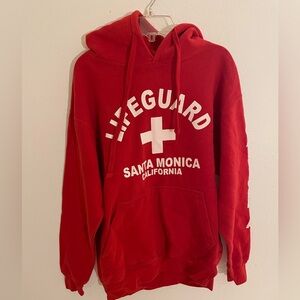 Santa Mónica lifeguard hoodie/ Size S